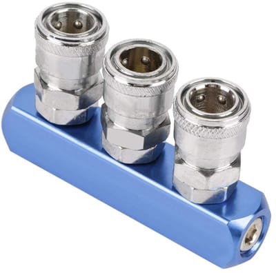 Jhubersproducts - Pneumatische Raccord Rapide - 3 Wegen Connecteur