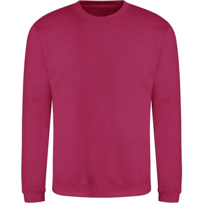 Just Hoods - AWDis Sweat - Hot Pink maat 3XL