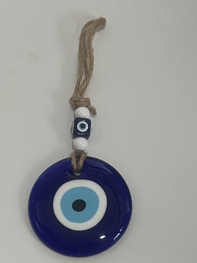 Afecto boze oog - groot formaat 6 cm - Amulet - Talisman - Hanger - Sieraad - Bescherming - Geluk - Boze oog - evil eye