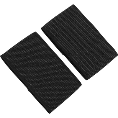 2 stuks Boogondersteuning Koperen Orthotics Hulp Zwarte Boogondersteuningsbanden voor Plantaire Fasciitis black