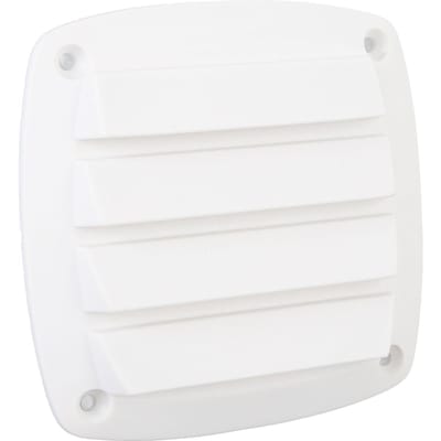 4 inch RV Luchtgat Rooster Plastic Weerbestendig Optimale Luchtstroom Boot Ventilatie Uitlaat Rooster Rooster voor Jacht Zwart White