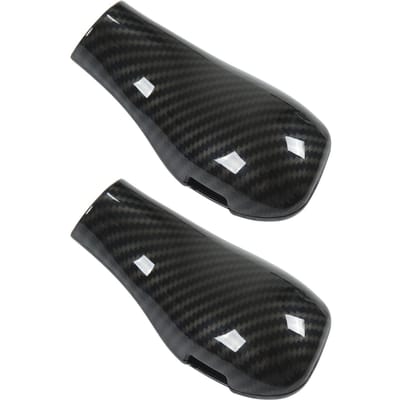 Pookknop Cover Trim Koolstofvezel Stijl Auto Pookbeschermer LHD Vervanging voor F20 F21 F22 black