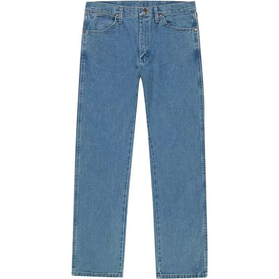 Wrangler 13MWZ Heren Straight Fit Jeans Blauw - Maat W31 X L32