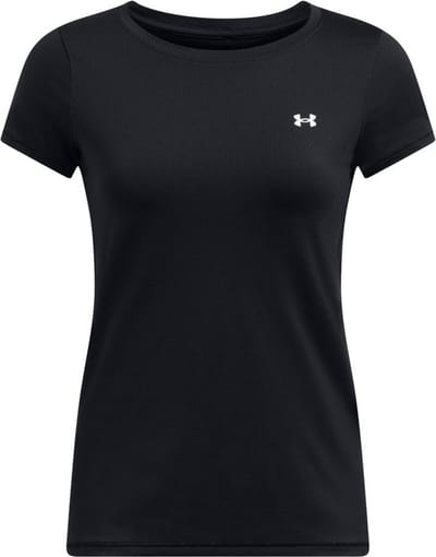 Under Armour Tech Mesh Short Sleeve Dames Sportshirt - Zwart