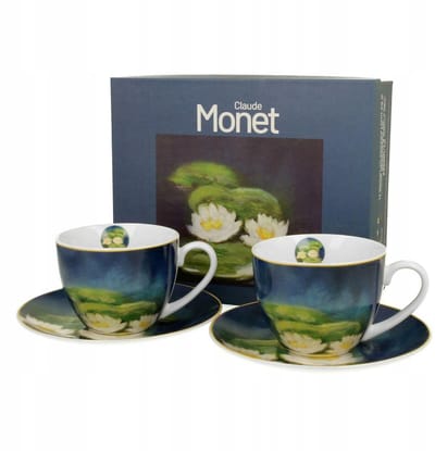 Theepotten Claude Monet 270 ml (2 stuks) - Impressionisme Bloemendecor