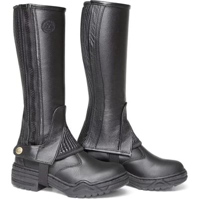 Mini-chaps lederen kind Mountain Horse Soft Rider