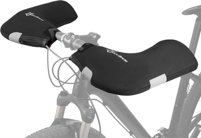ROCKBROS Stuurhandschoenen Winter Thermisch Winddichte Stuurhoezen voor Fiets MTB Motorfiets E-Bike Roller Scooter Gevoerd Waterafstotend