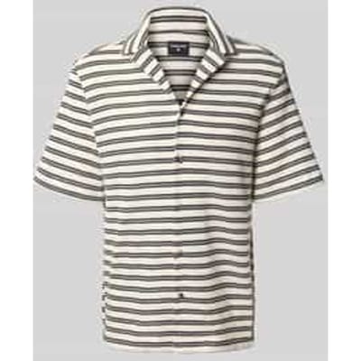 Regular fit vrijetijdsoverhemd met all-over motief, model 'CLIRO'