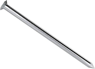 Draadstift - Bevestigingsspijker - Vastzetten materialen - Gehard staal - 42 x 120 mm - Wit