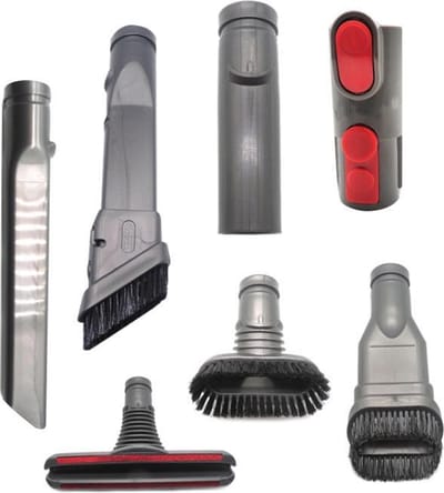 7 in 1 stofzuiger borstel set - geschikt voor Dyson steelstofzuiger