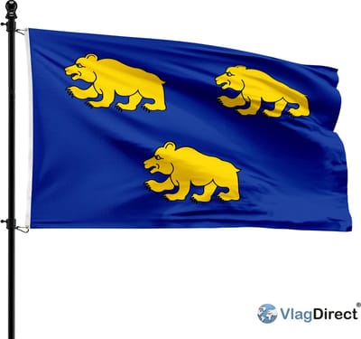 Beernemse vlag - Gemeente Beernem vlag - 90 x 150 cm.