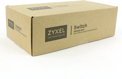 ZyXEL GS1200-8HP v2 8-Port Web Managed PoE Gigabit Schakelaar (4x POE+)