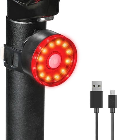 Oplaadbare LED Fiets Achterlicht - Veiligheid Verlichting met 5 Modus Opties voor Fietsen