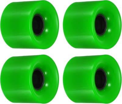 4-Pack Longboard Wielen 60mm - 78A Skateboard Cruiser Wielen Groen - Vervangingsset