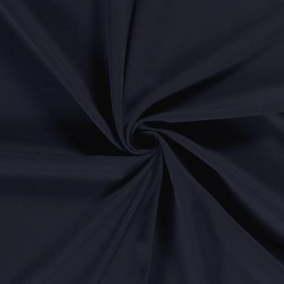 Naaistof Burlington (Texture, Bi-Stretch, Terlenka) - 100% Polyester - Marine Blauw - 100cm lang bij 147cm breed - 1 meter