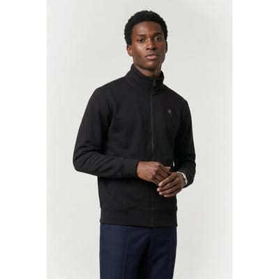 G-Star Core Zip Stand Up Collar Sweat L/s Dk Black Taglia: M | Maglioni a maglia Outlet | Uomo | Nero