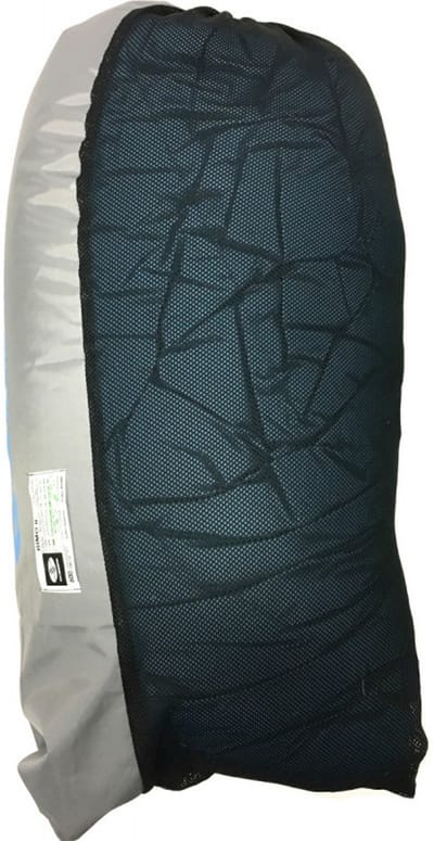 SirJoseph mummyslaapzak voor dames Attack II 400 - links 170 cm - Turquoise Blauw