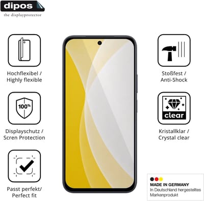 dipos – 2x Beschermfolie geschikt voor Vivo Y6a | 3D Full Cover Screenprotector | 100% Passend