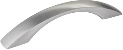 SOTECH Meubelgreep ZOE Boorgat afstand (BA) 128 mm roestvrij staal look mat lade Handgreep gebogen