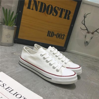 Chaussures en Toile pour Femme Mocassins à Plateforme Plate Chaussures Vulcanisées Chaussures Décontractées pour Femme Mode Neutre Classique Baskets de Créateur 43 white
