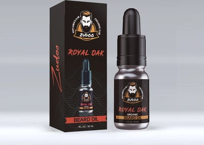 Zudoo's Baardolie - Royal Oak - Voor Gevoelige Huiden/Baarden - Duurzaam
