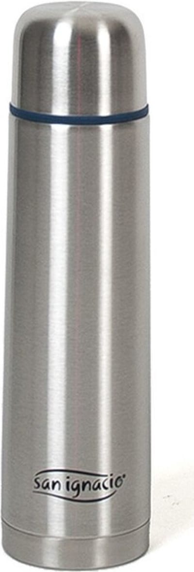 RVS thermosfles/isoleerkan 1 liter - Thermosflessen en isoleerkannen voor warme / koude dranken onderweg