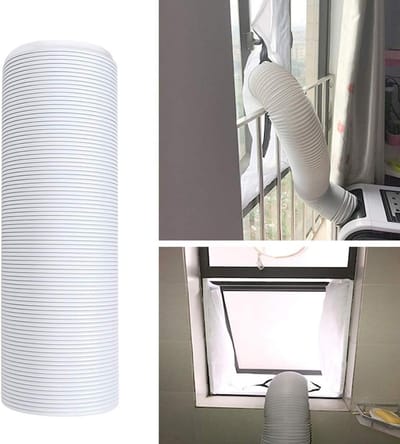 Universele Airco Afvoerslang - Flexibele Uitlaatslang voor Draagbare Airconditioning (Diameter 13 cm x 1,5 m)