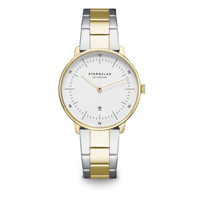 Sternglas – Dameshorloge – Naos XS Bicolor - 33mm - 5 ATM - met datumweergave