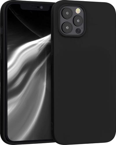Geschikt voor Apple iPhone 12 Pro Backcover | Zwart | Soft TPU