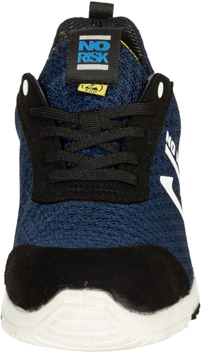 No Risk Schoen Gamer ESD Laag S1P SRC - Zwart/Blauw - 47