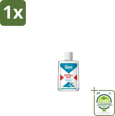 1 x Odorex Extra Dry Lotion 50 ml - Extra Dry - Overmatig Zweten - Zweetgeur - Deodorant - Vloeibare Lotion