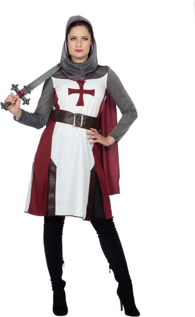 Templer Knight Kostuum Dames - Maat 38