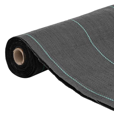 vidaXL - Worteldoek - 1,5x200 - m - polypropeen - zwart