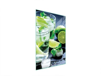 TMK ArtDeko - Snijplank - Gehard Glas - 35x52 cm - Lime Print