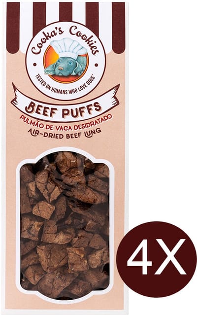 Beef puffs multipack 4x80g