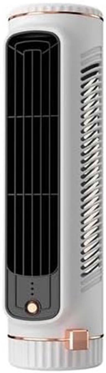 VHV - Torenventilator Draagbaar - Bureauventilator Zonder Bladen 3 Standen - 360° Verstelbaar - Thuis