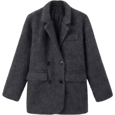 Jas Dames Kort Kort Klein Nieuw Herfst en Winter High-end Pak 2XL