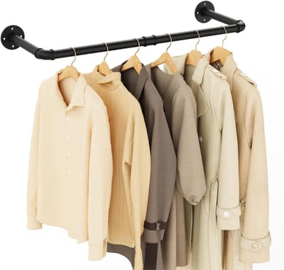DailySupplies® Kledingstangen voor aan de Muur - Kledingrek - Kledingroede