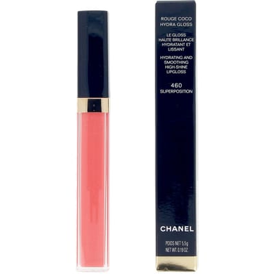 CHANEL Rouge Coco Hydra Gloss 460 Superposition - Hydrating High-Shine Lip Gloss - 5.5 g