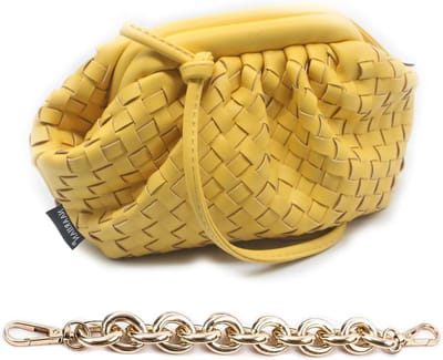 Geweven Crossbody Tas voor Dames - Avondclutch, Hobo en Cloud Bag