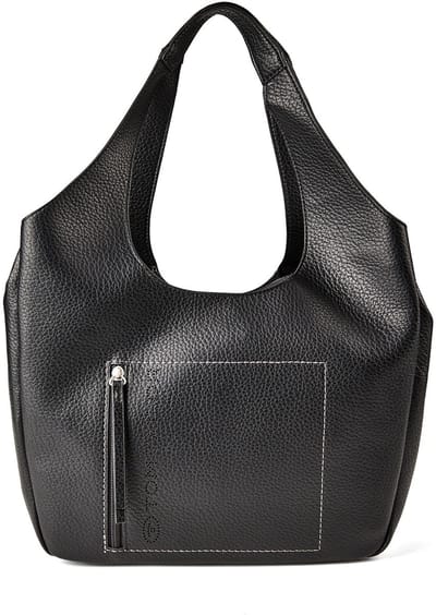 TOM TAILOR shopper Analisa Zip Shopper Black zwart