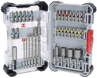 Bosch Extra Hard Schroevendraaierbit- en CYL-3 Boorset Display 35-delig - 2607017724