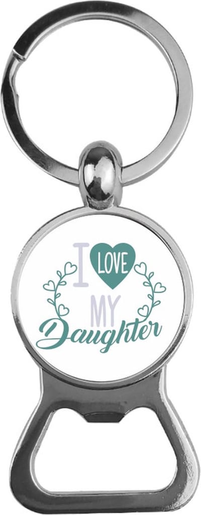 Bieropener Glas - I Love My Daughter