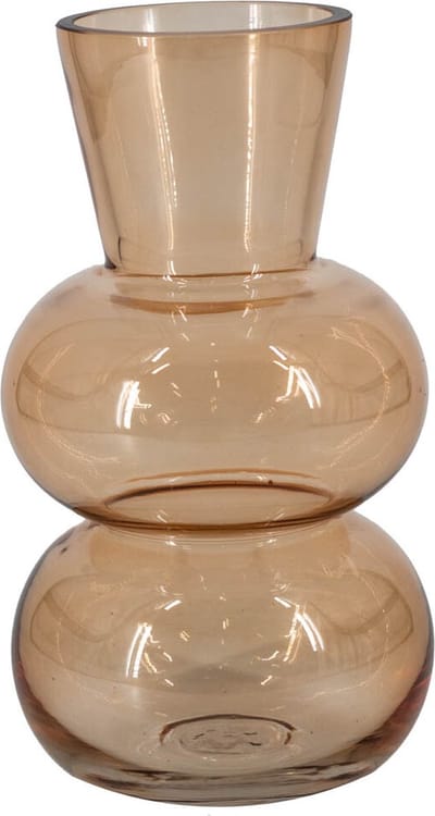 HomeBound by KY | Glazen vaas sandstone | bloemenvaas | vaas