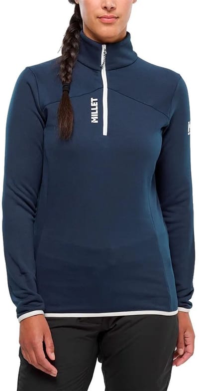 Millet Seneca Fleece Met Halve Rits Blauw S Vrouw