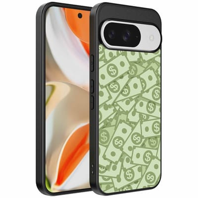 Geschikt voor Google Pixel 9 Pro XL Telefoonhoesje met Geld Opdruk - TPU Backcover Case With Money Design - Smartphonica geschikt voor Google Pixel 9 Pro XL