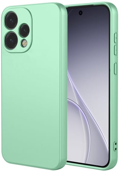 Coverup Hoesje - Geschikt voor OPPO Reno15 Hoesje - Coverup Colour TPU Back Cover - Mintgroen