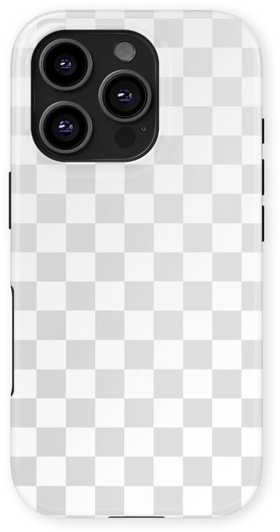 Design Hoesje geschikt voor iPhone 16 Pro | Geschikt Voor Mag | Tiny Squares Checkered Print | Backcover geschikt voor iPhone 16 Pro Ivory Squares
