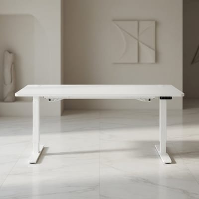 Elektrisch Zit-Sta Bureau ProLift USB – Ergonomisch In Hoogte Verstelbaar Bureau 180x80 cm met Memory Functie, Anti-Collision & Kabelmanagement – Thuiswerk & Gaming Bureau – Mobili Bella