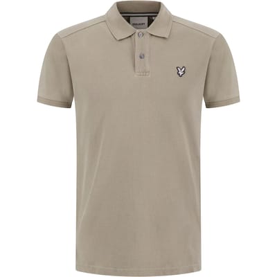Lyle & Scott poloshirt korte mouw khaki